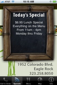 Lemongrass Specials