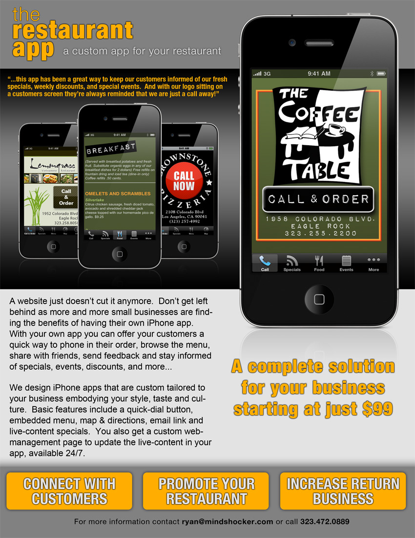 Single Page Flyer